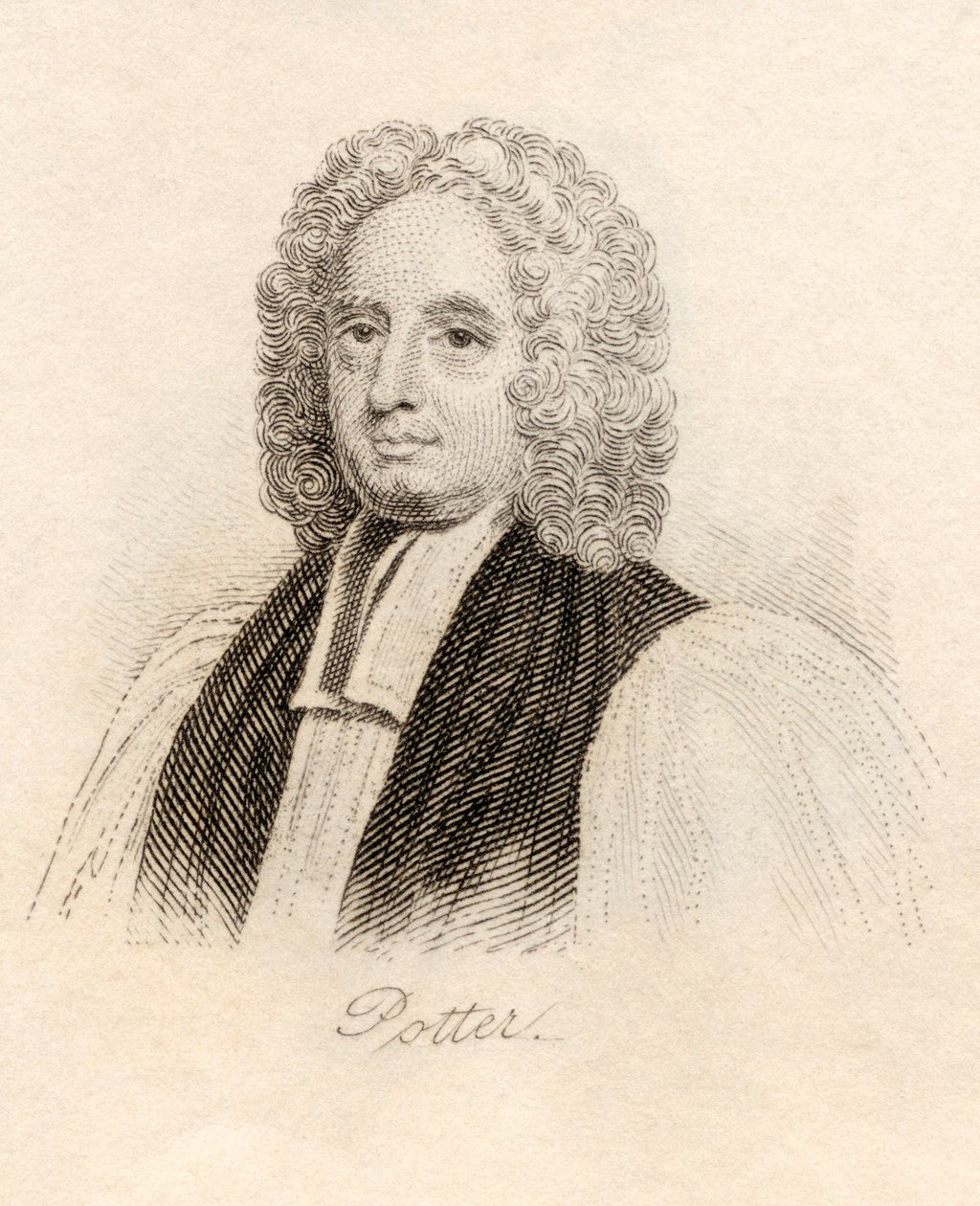 John Potter，来自&39;Crabb&39;s Historical Dictionary&39;，1825年出版 作者 英语学校