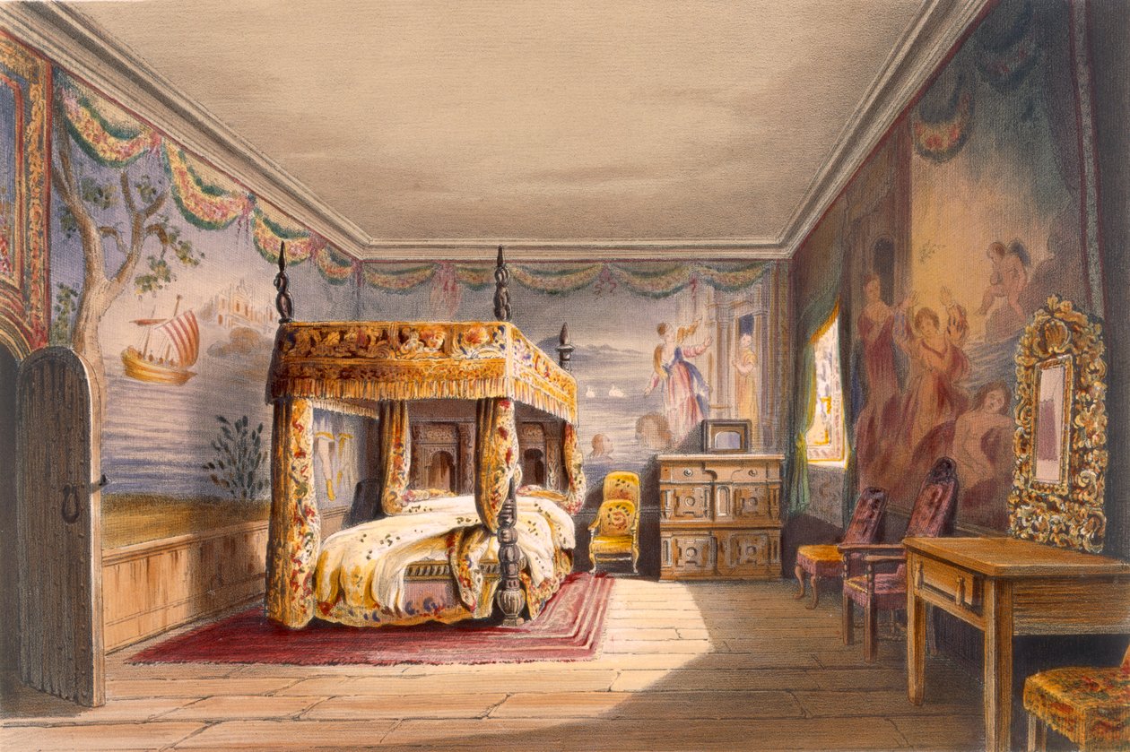 查尔斯国王室，Cotehele House，1830-40， 作者 英语学校