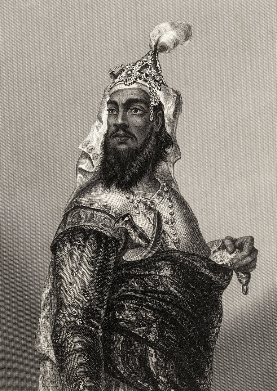 Kooer Singh来自1858年出版的“印度叛变史” 作者 英语学校