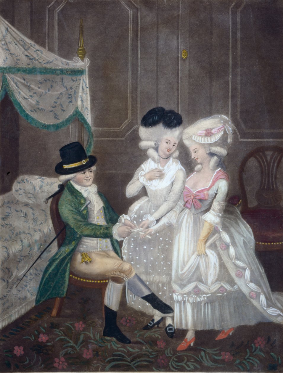 高兴的女士们，1781年 作者 英语学校