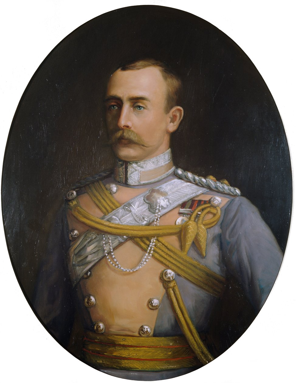 尤斯塔斯梅尔维尔劳福德中校（b.1856）c.1900 作者 英语学校
