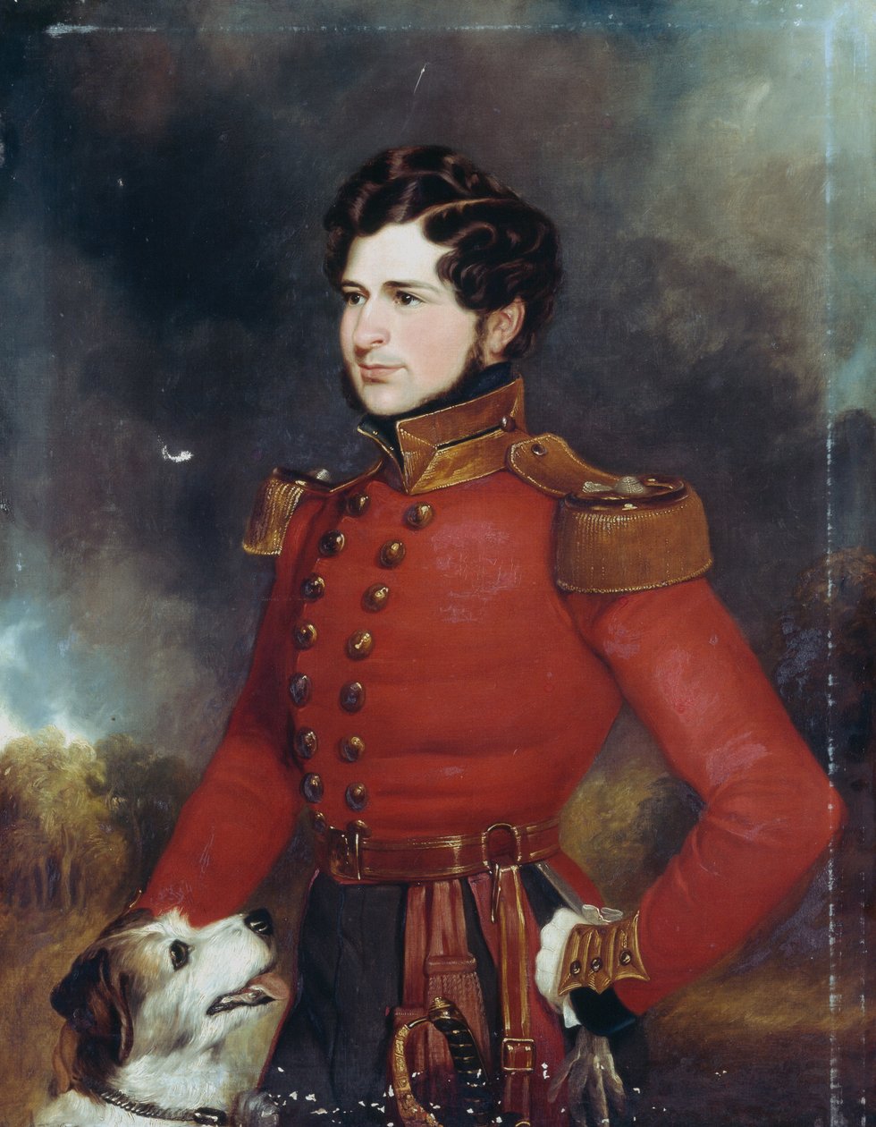 中尉Edward Hope Smith Bowdich（1822-82）c.1840 作者 英语学校