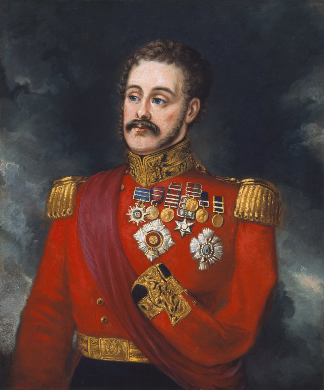 Joseph Thackwell中将GCB KH（1781-1859）c.1850 作者 英语学校