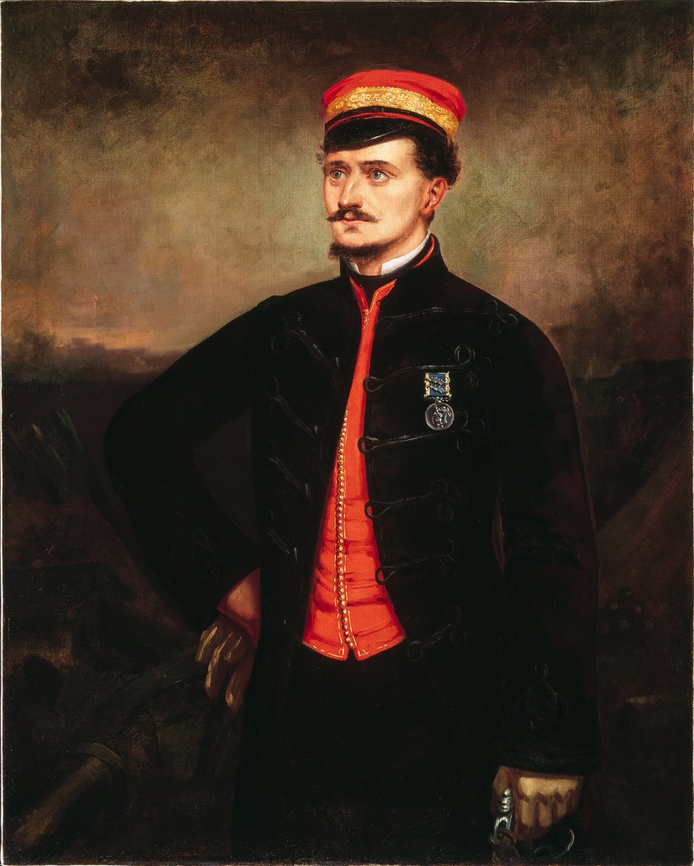 1857年克里米亚土耳其特遣队脱衣服中尉托马斯墨菲中尉 作者 英语学校