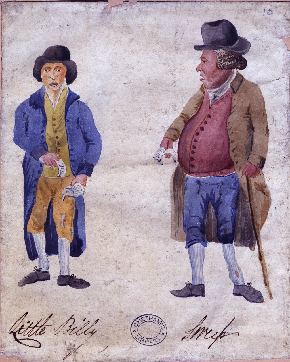 Little Billy and Sweep，19世纪初（纸上写着） 作者 英语学校