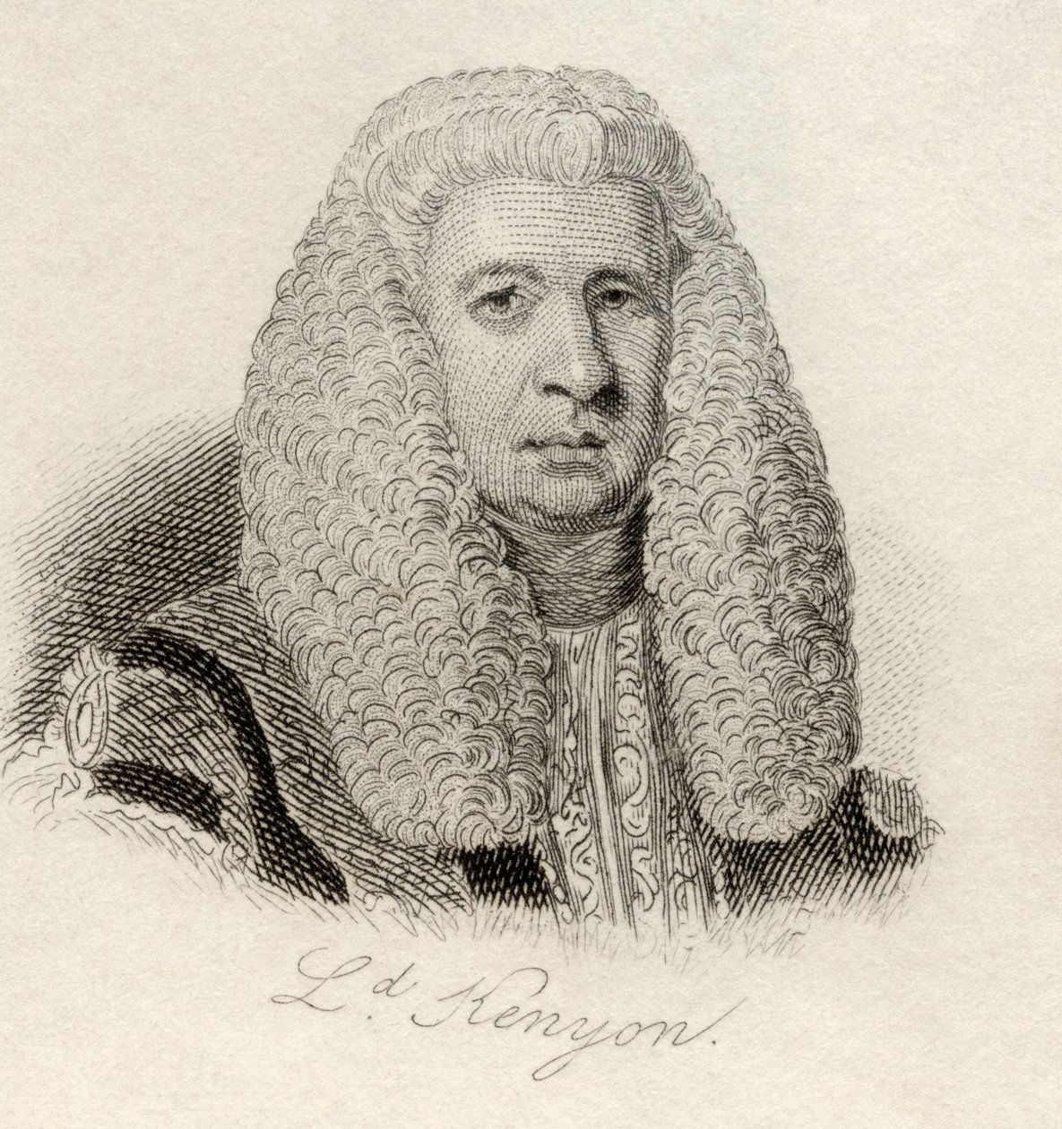 Lloyd Kenyon，来自&39;Crabb&39;s Historical Dictionary&39;，于1825年出版 作者 英语学校
