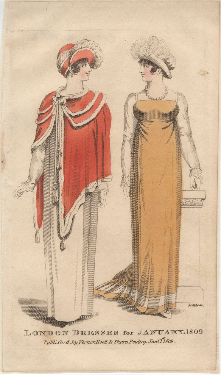 伦敦礼服1809年1月，1809年 作者 英语学校