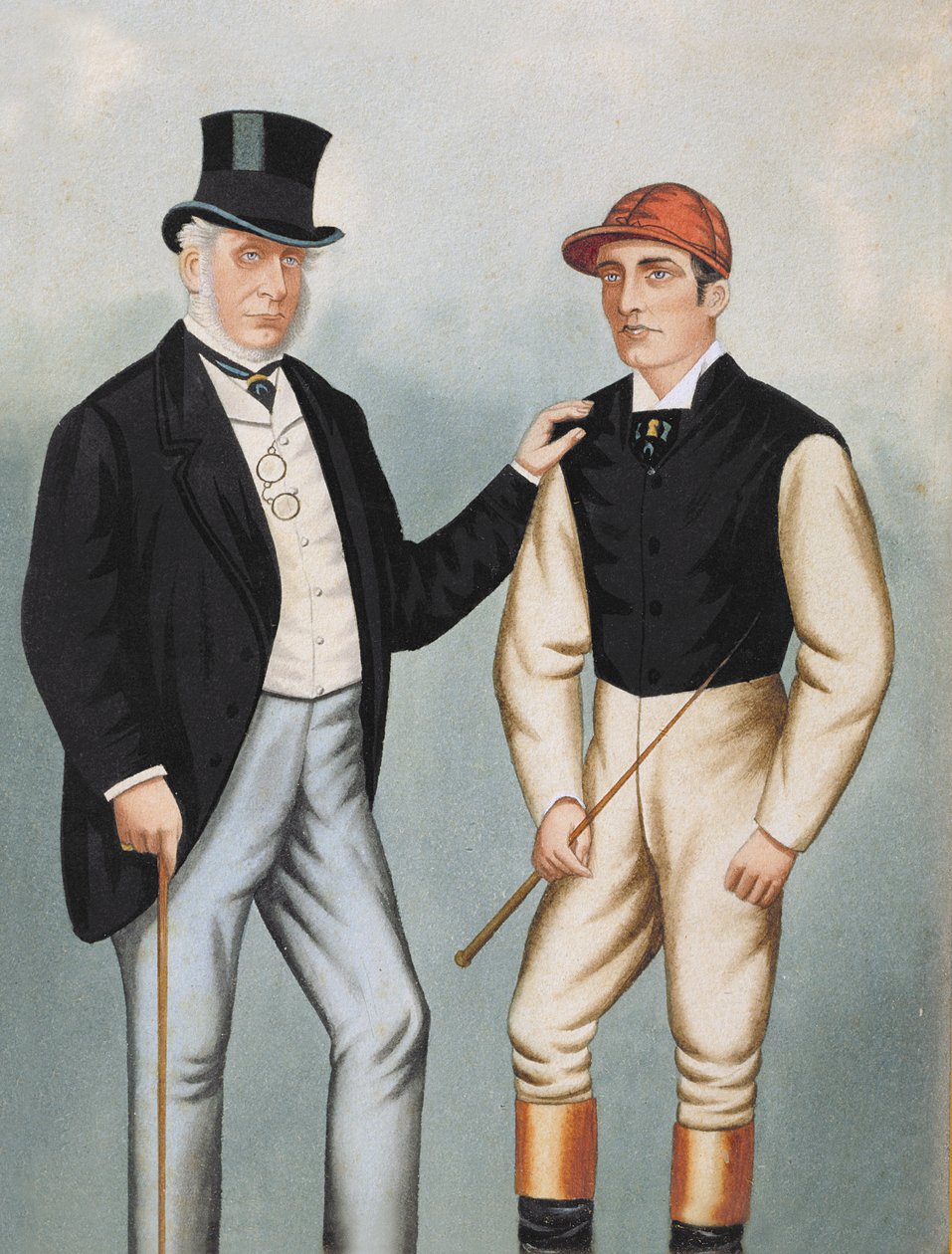 法尔茅斯勋爵和弗雷德阿彻（1857-1886）（纸上写着） 作者 英语学校