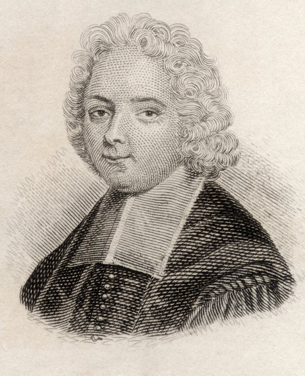 Louis Ellies du Pin或Dupin，来自&39;Crabb&39;s Historical Dictionary&39;，于1825年出版 作者 英语学校