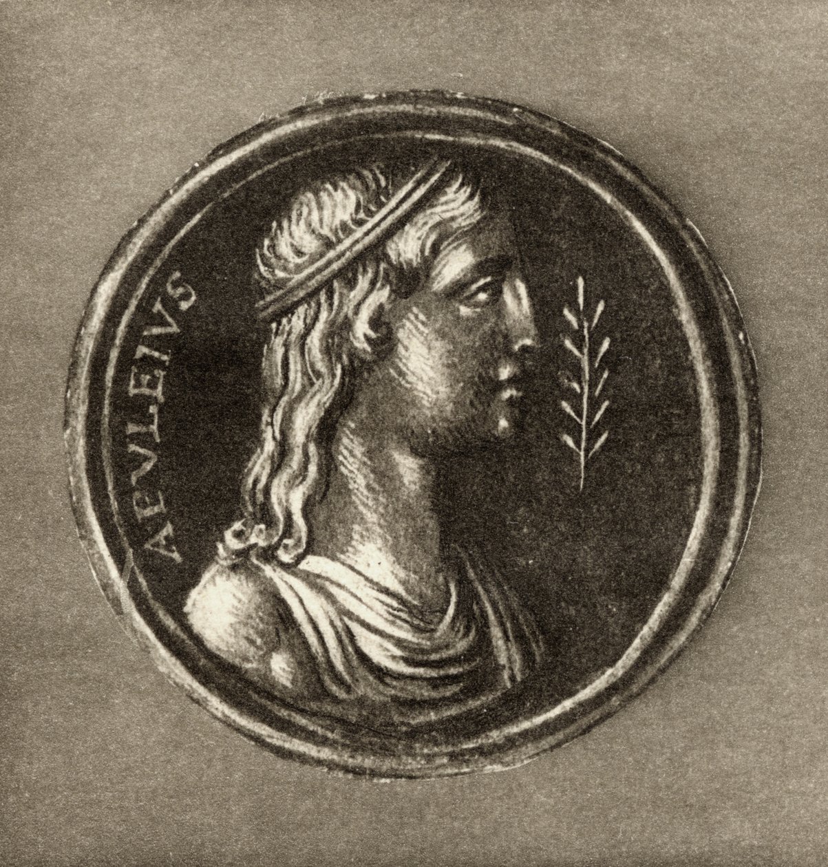 Lucius Apuleius（公元-124-c.180），从正面到“丘比特和灵魂的故事”，Lucius Apulieius，1903年出版 作者 英语学校