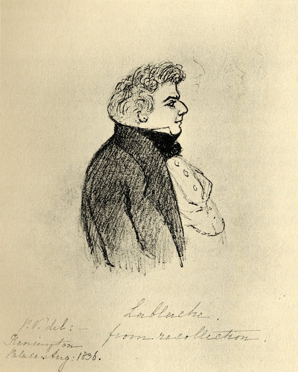Luigi Lablache（1784-1858）（雕刻） 作者 英语学校