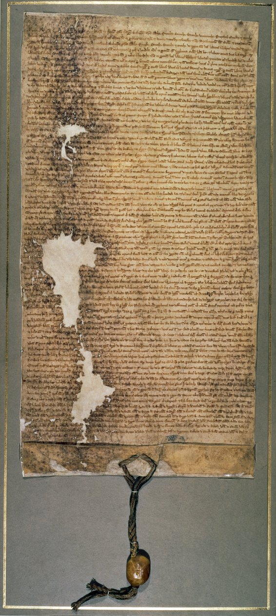 大宪章，由亨利三世于1225年发行的最终版本 作者 英语学校