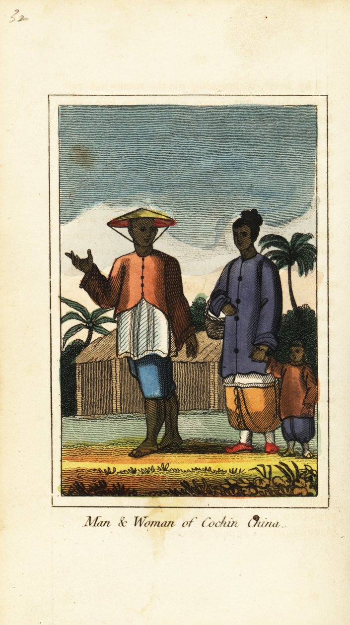 科钦的男人和女人 中国（越南） 1818年 作者 英语学校