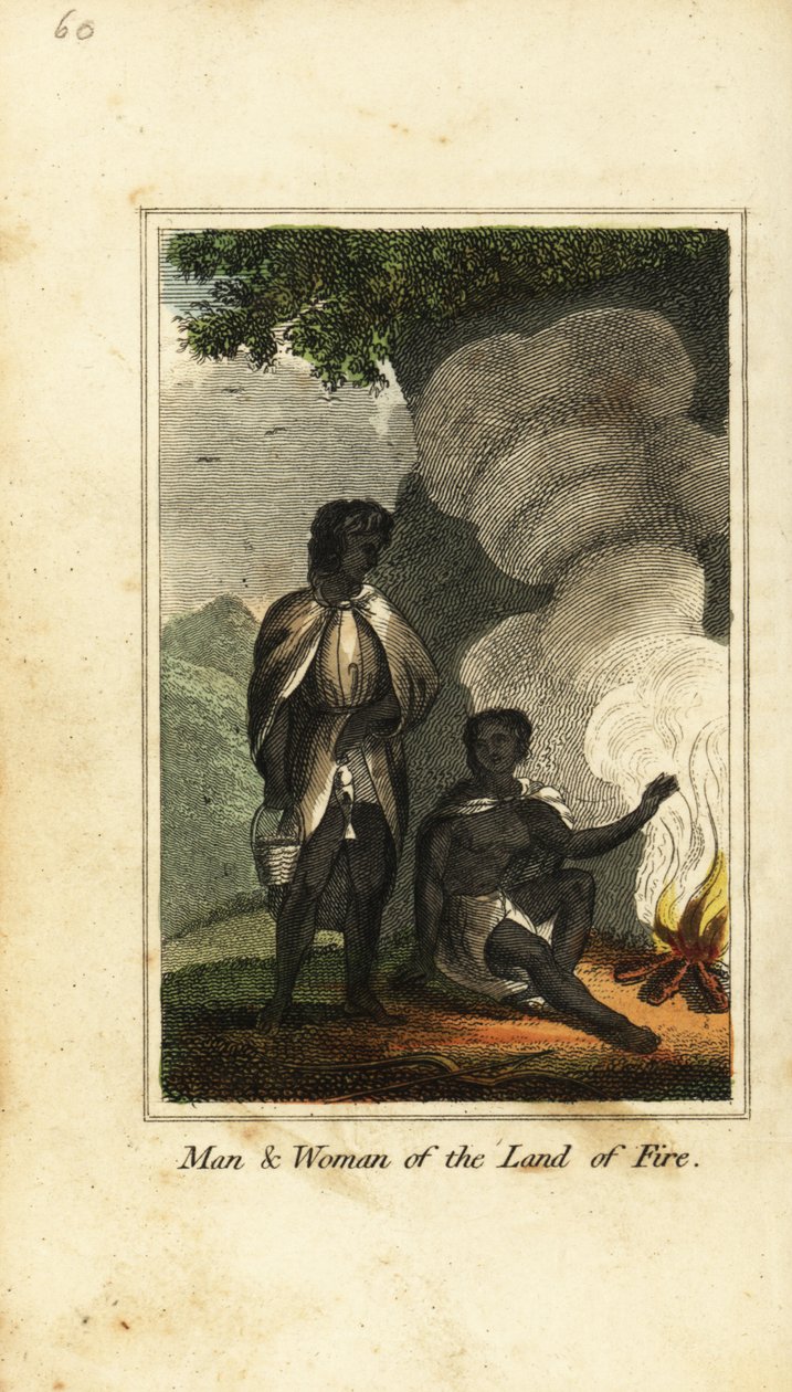 Man and woman of the Land of Fire or Tierra del Fugo 作者 英语学校