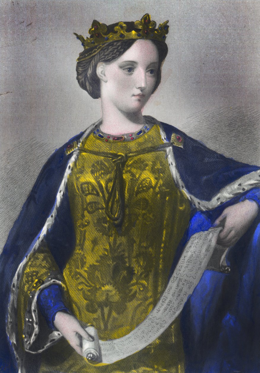 法国的玛格丽特，爱德华一世的女王，由亨利G.博恩，伦敦，1856年出版 作者 英语学校