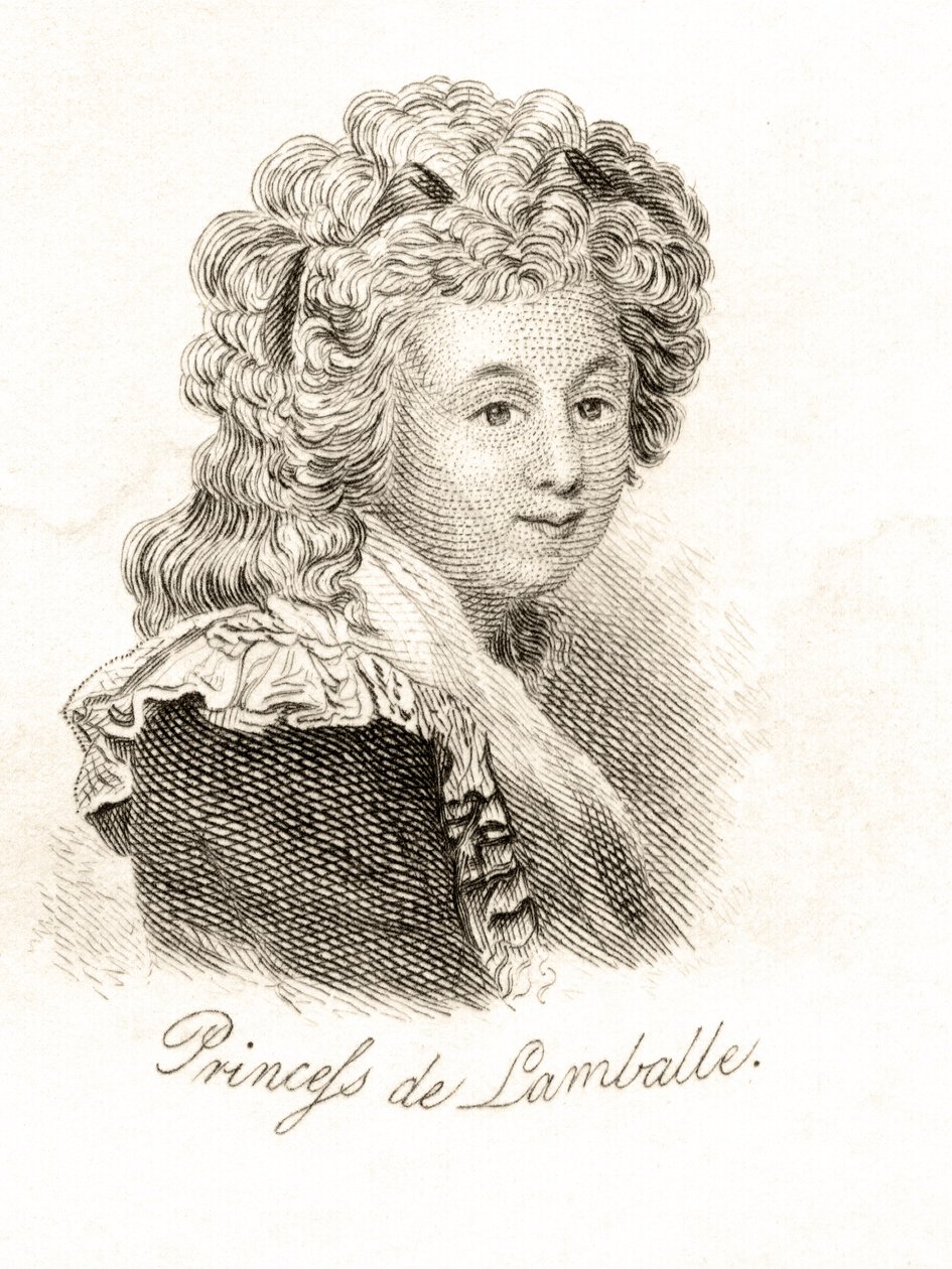 Marie-Therese Louise di Savoia-Carignano，来自&39;Crabb&39;s Historical Dictionary&39;，于1825年出版 作者 英语学校