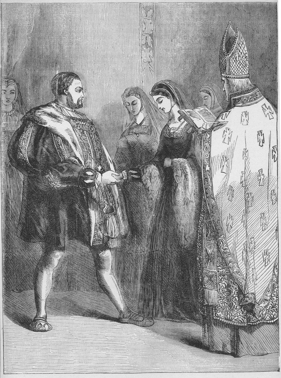 Henry VIII和Catherine Parr的婚姻（打印） 作者 英语学校