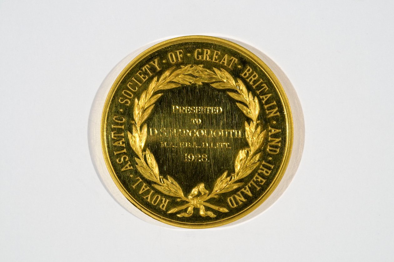 John Pinches Medalists Ltd.颁发的奖章，1928年（金）（403548正面） 作者 英语学校