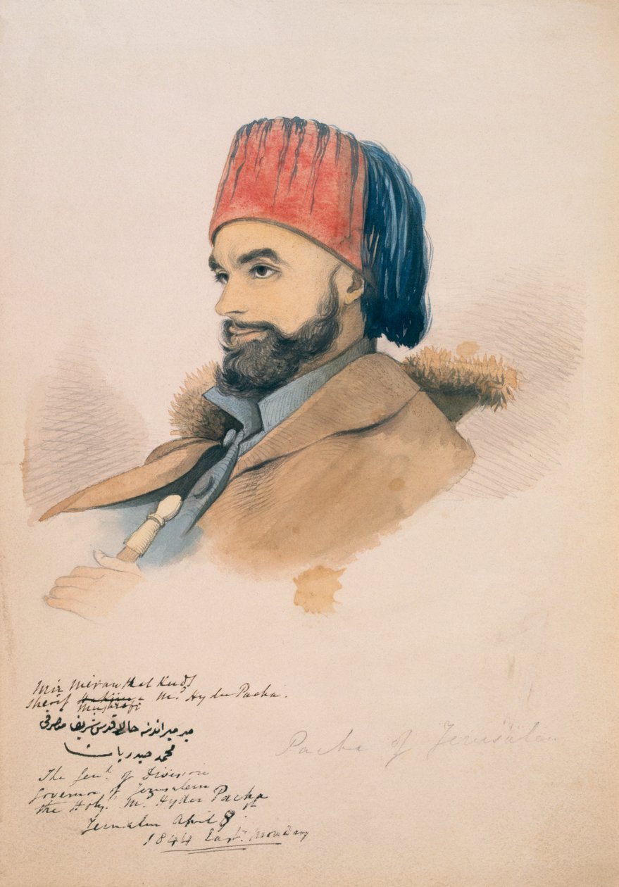 穆罕默德·海德，耶路撒冷的帕夏，1844年 作者 英语学校