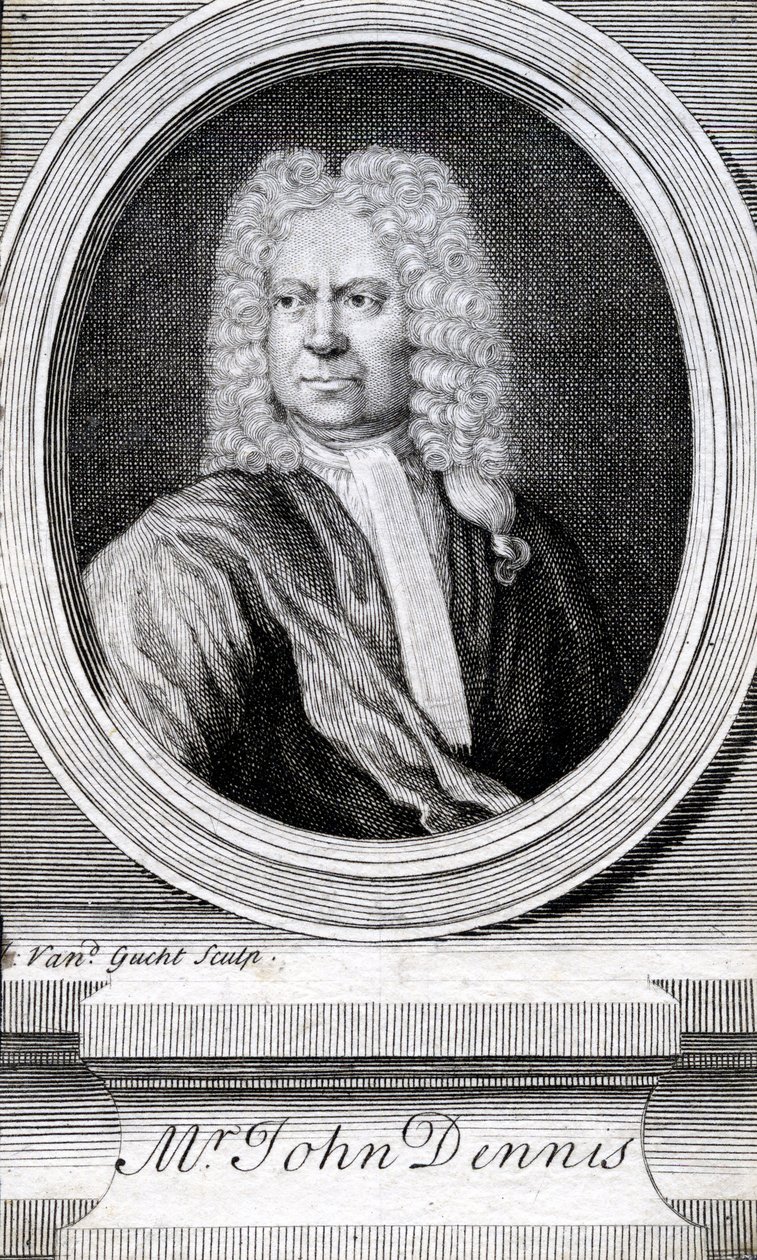 约翰丹尼斯先生（1658-1734） 作者 英语学校