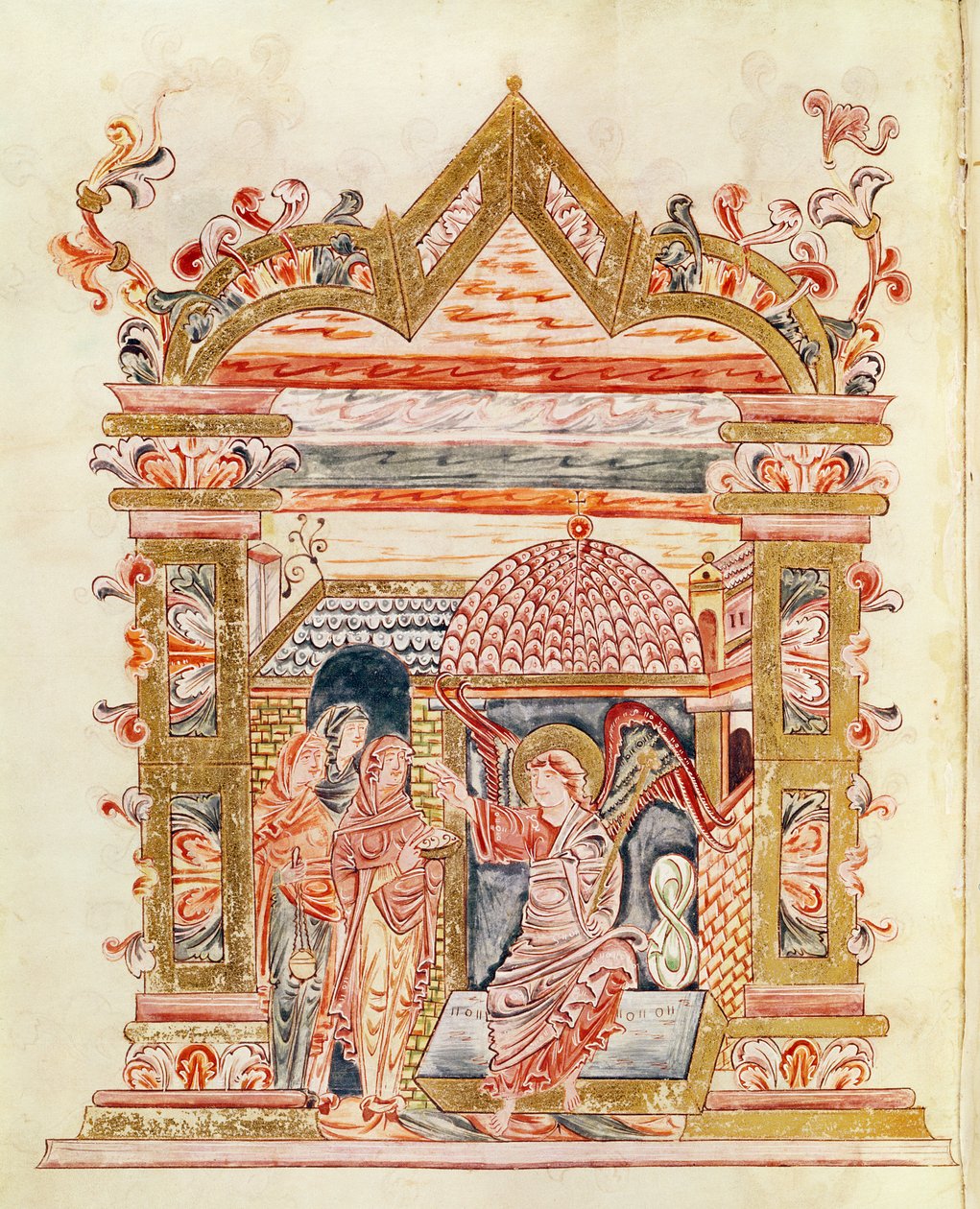 274（Y-6）女士，来自Jumieges罗伯特的坟墓中的圣女，c.1016 作者 英语学校