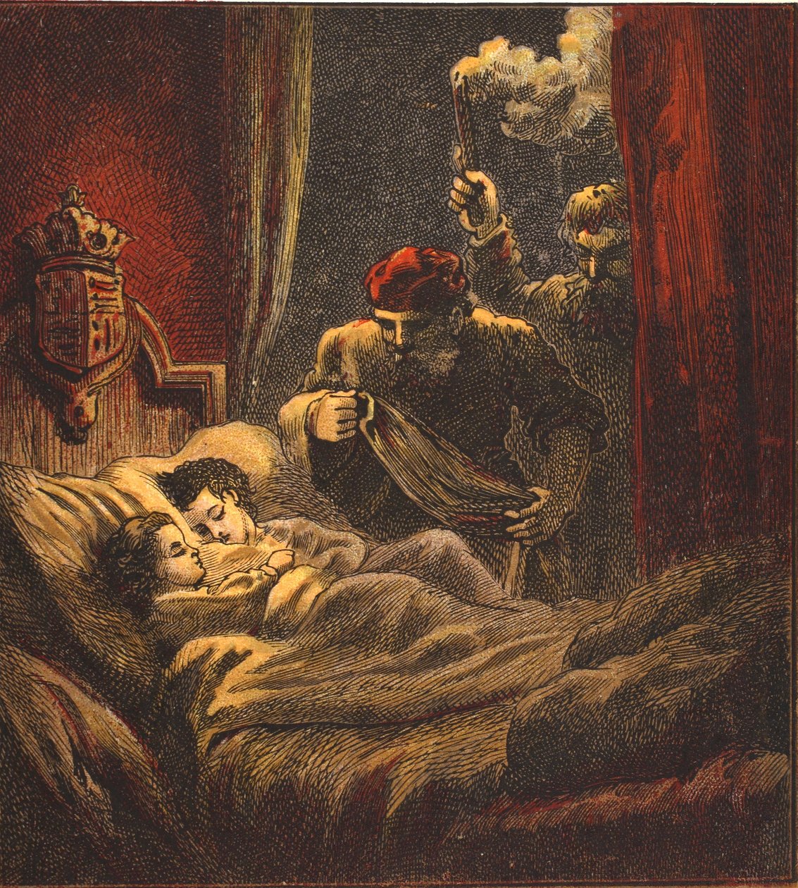 Murder of the Little Princes, pub. 1890 (colour lithograph)   1425880   zh       chinese Successfully Translated  Original: Feldweg Translat: Feldweg 1468930 zh chinese Successfully Translated Original: A Frieze: Men Planting Trees, Women Gathering Blossom 作者 英语学校