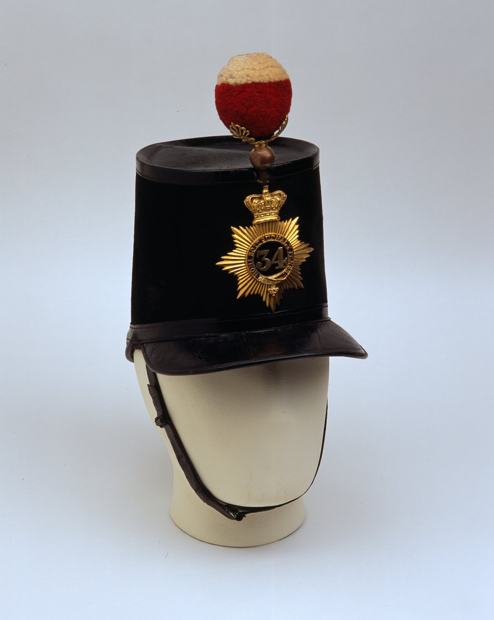 官员shako，1855年模式 作者 英语学校