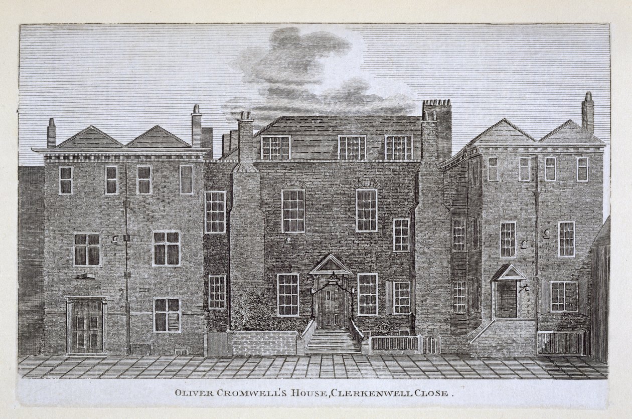 Oliver Cromwells House，Clerkenwell Close，19世纪 作者 英语学校