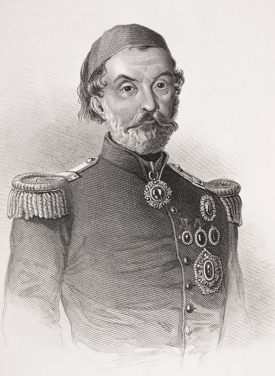 来自“历史肖像画廊”的Omar Pasha Latas于1880年出版 作者 英语学校