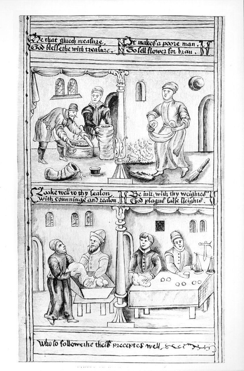 约克面包师条例，1595-96 作者 英语学校