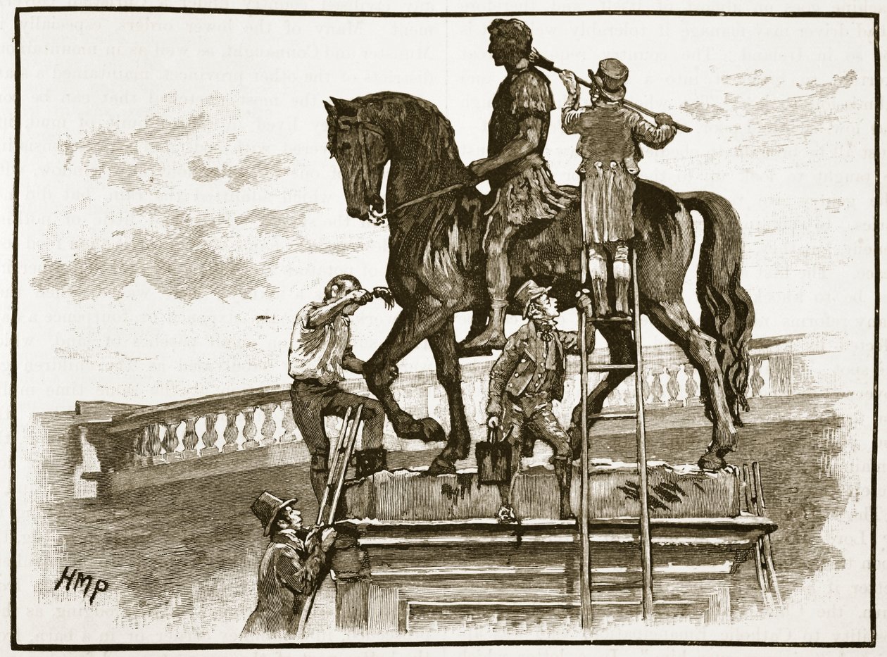 绘画国王威廉布莱克，都柏林，1822年，插图来自卡塞尔斯画报英国历史（棕褐色照片） 作者 英语学校