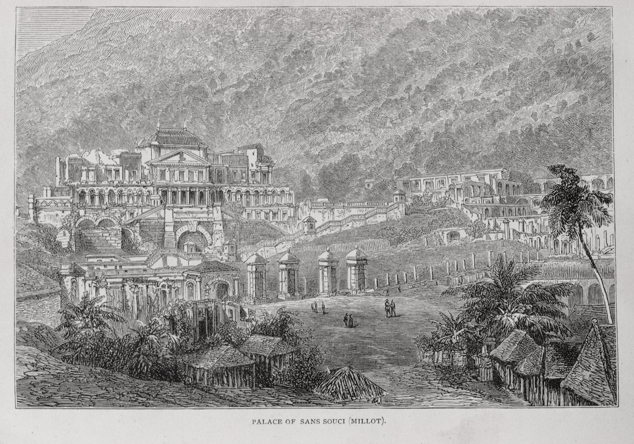 宫殿Sans Souci，北Hayti，从Santo Domingo过去和现在由Samuel Hazard，酒吧。在1873年 作者 英语学校