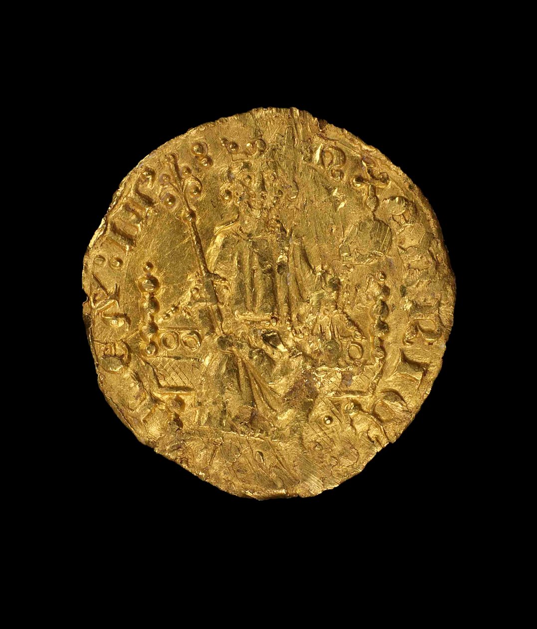 亨利三世的便士，1257-58（金）（另见429894） 作者 英语学校