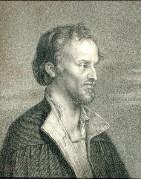 菲利普-梅朗雄（Philipp Melanchthon）（1497-1560）出自《画家画廊》，1833年出版（雕刻）。 作者 英语学校