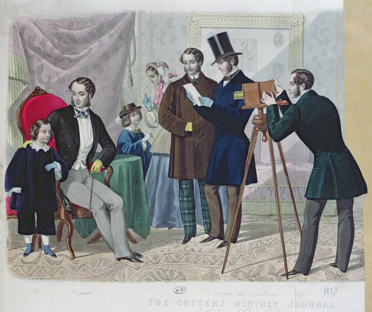 摄影会议，1857年 作者 英语学校