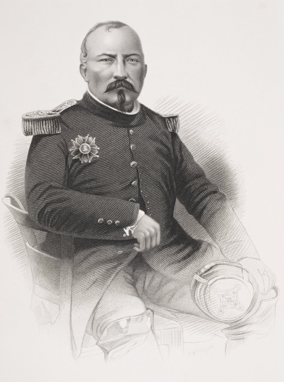 Pierre Francois Joseph Bosquet，来自“历史肖像画廊”，出版于1880年 作者 英语学校