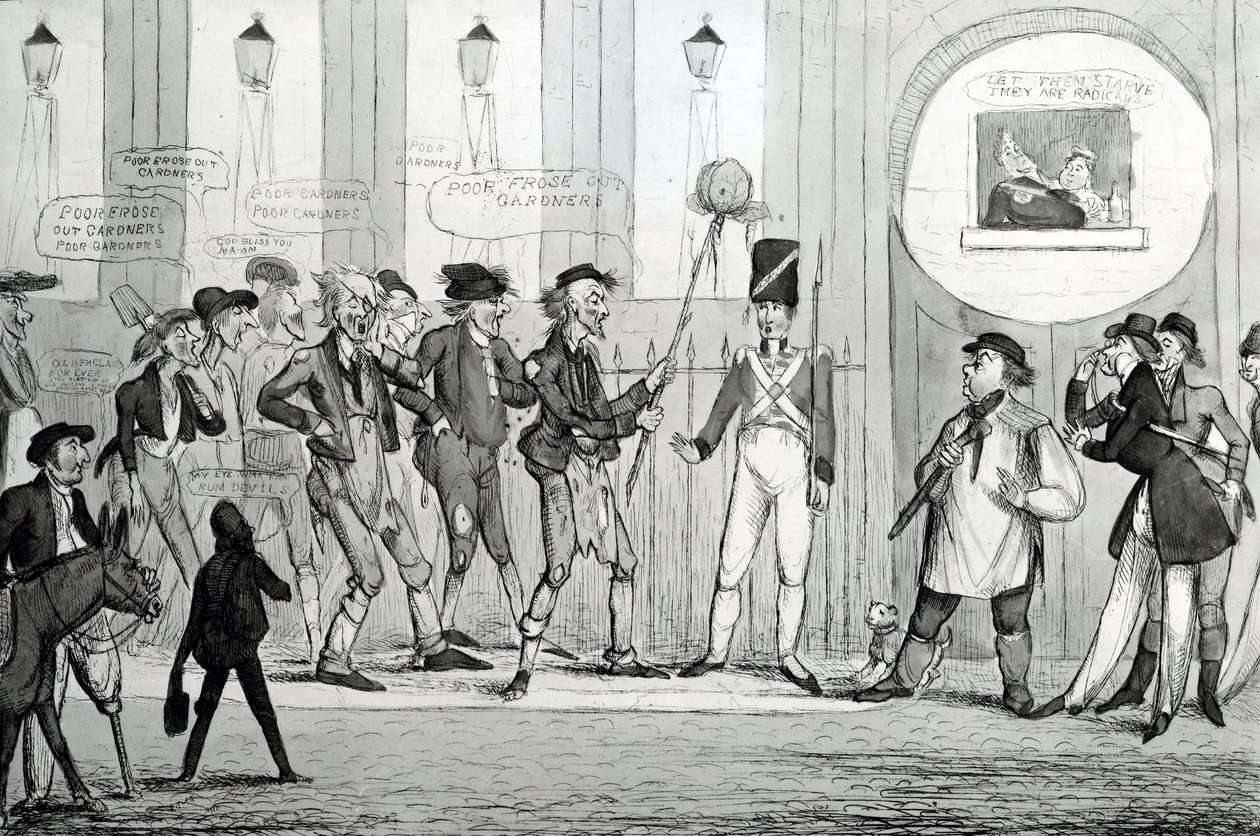 可怜的冻结加德纳，1820年 作者 英语学校