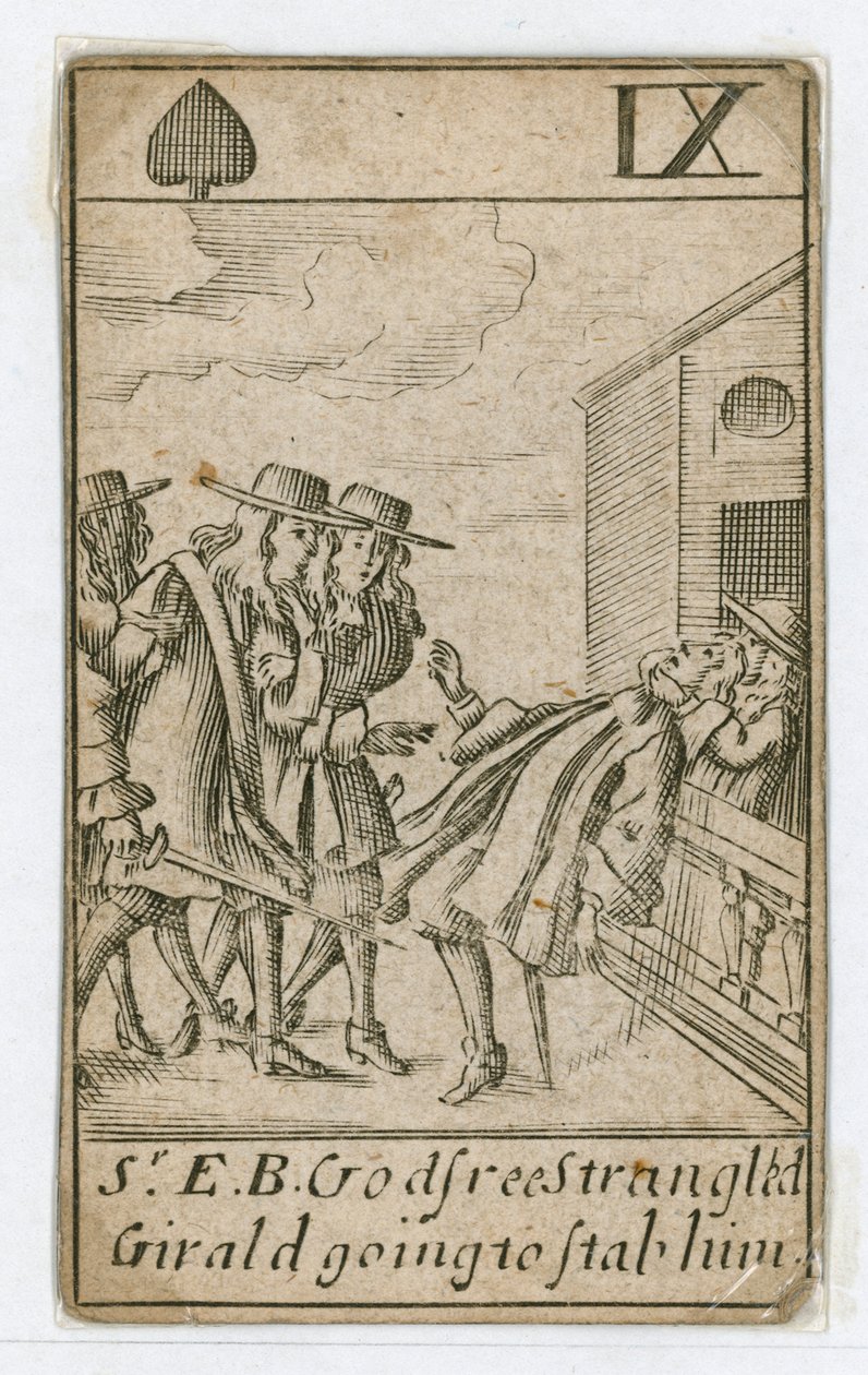 教皇阴谋》扑克牌（雕刻） 作者 英语学校