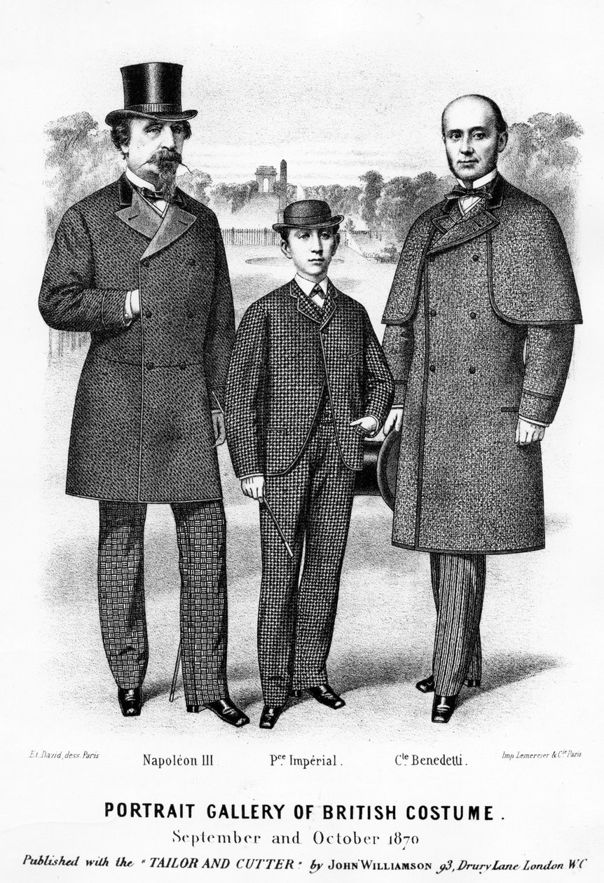 英国服装肖像画廊，由John Williamson于1870年与裁缝和刀具一同出版 作者 英语学校