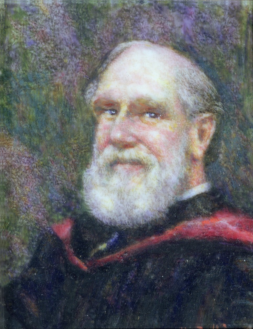 William Odling的肖像缩影（1829-1921） 作者 英语学校