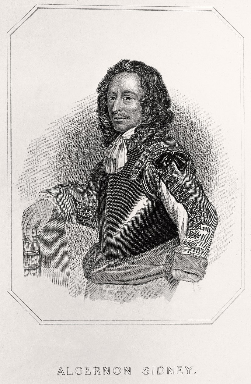 肖像阿尔及农·西德尼，1835年 作者 英语学校