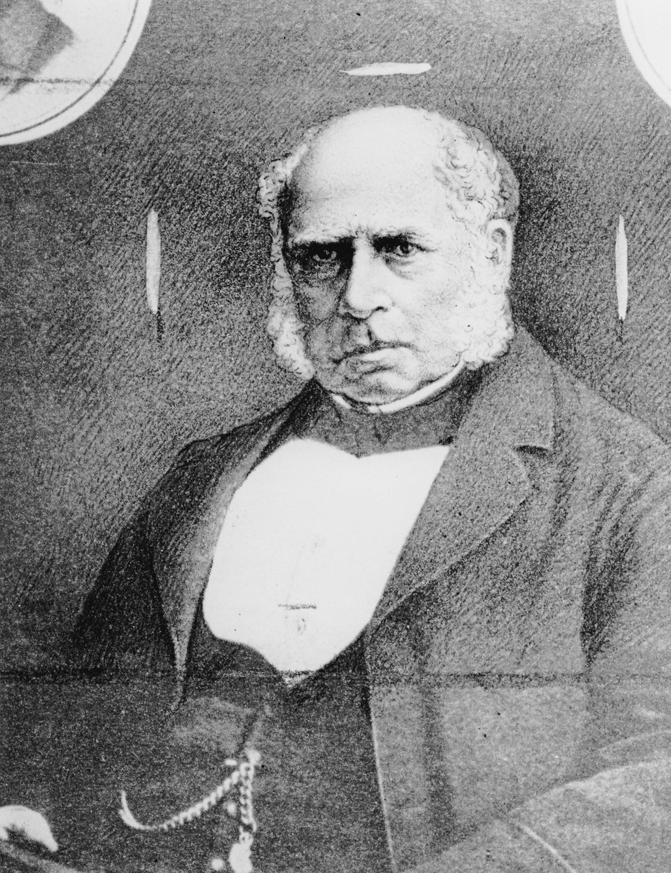 Henry Bessemer的肖像（1813-98） 作者 英语学校