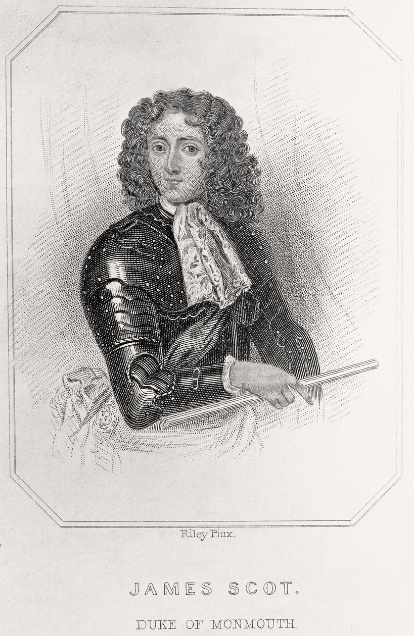 蒙茅斯公爵詹姆斯·斯科特（James Scot）肖像，1835年 作者 英语学校