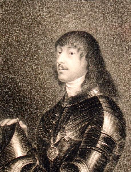 詹姆斯-斯坦利（1607-51）的画像，来自《洛奇的英国肖像》。 作者 英语学校