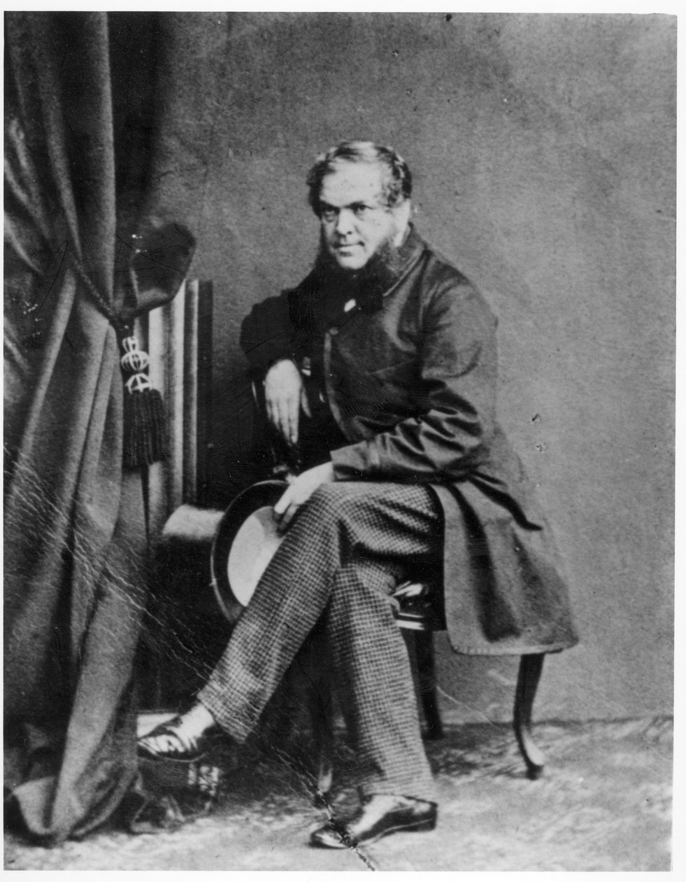 John Forster的肖像（1812-76） 作者 英语学校