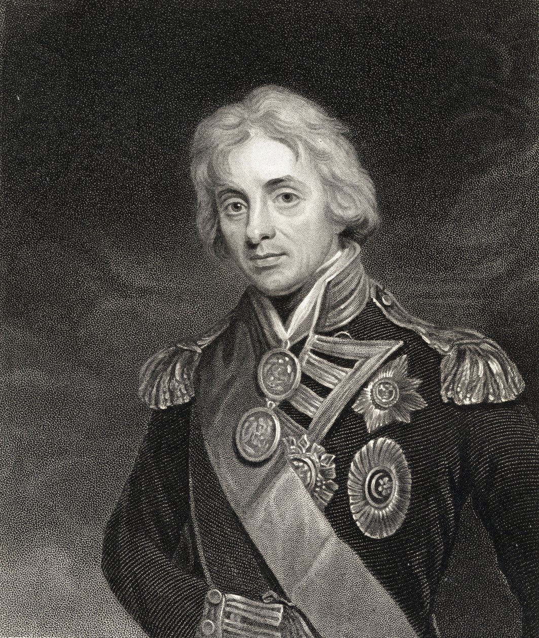 Horatio Nelson阁下的肖像（1758-1805） 作者 英语学校