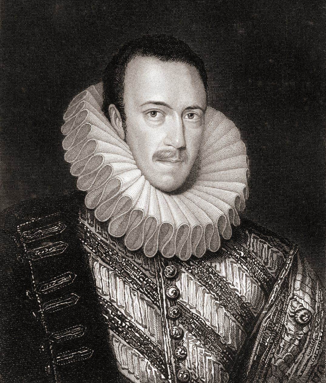 菲利普霍华德的肖像，阿伦德尔的第13任伯爵，1823年英国小屋肖像 作者 英语学校