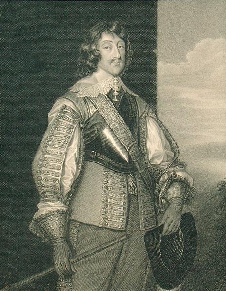 亨利-里奇爵士（1590-1649）的画像 作者 英语学校