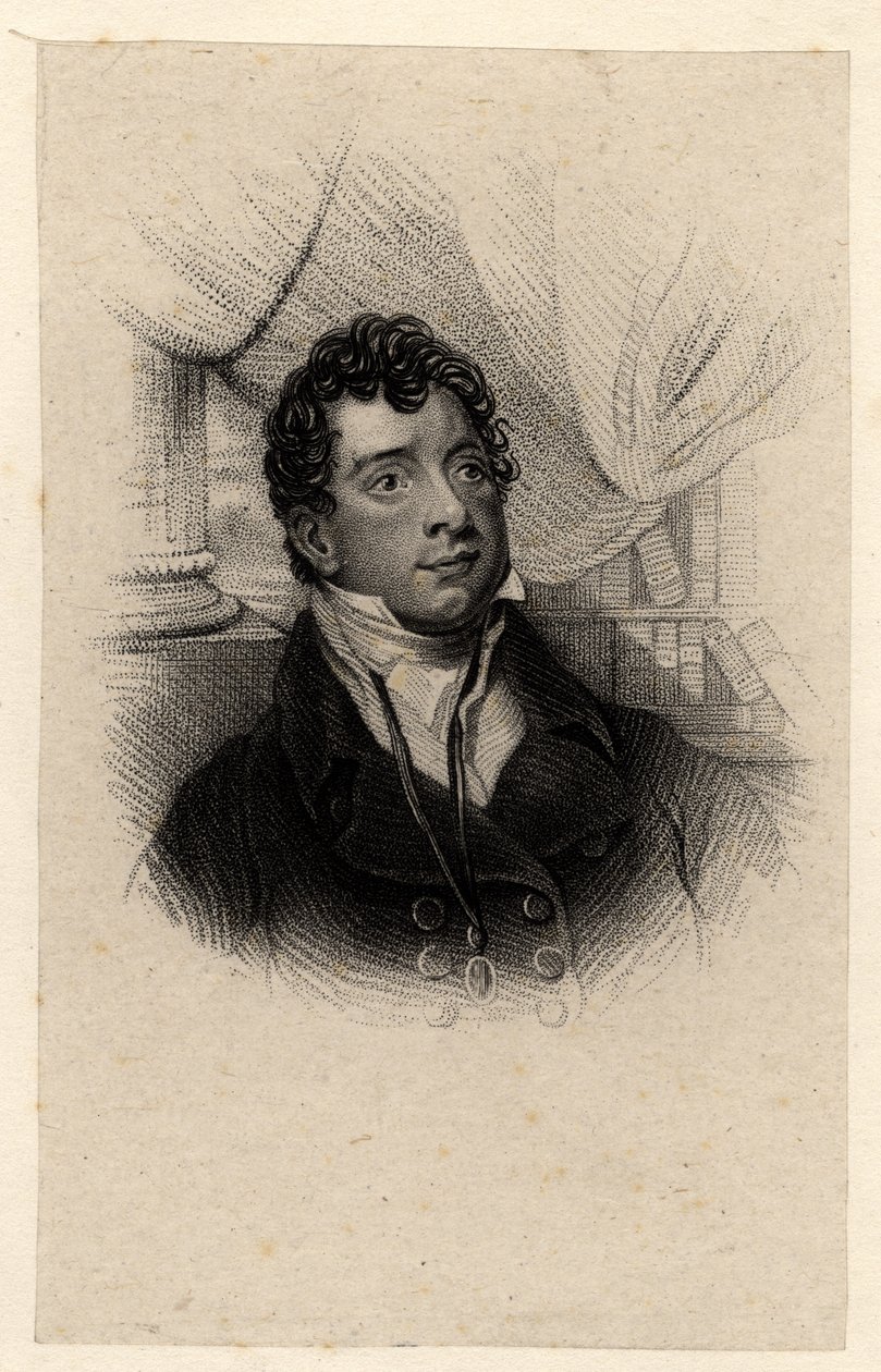 托马斯·摩尔的肖像（1779-1852） 作者 英语学校