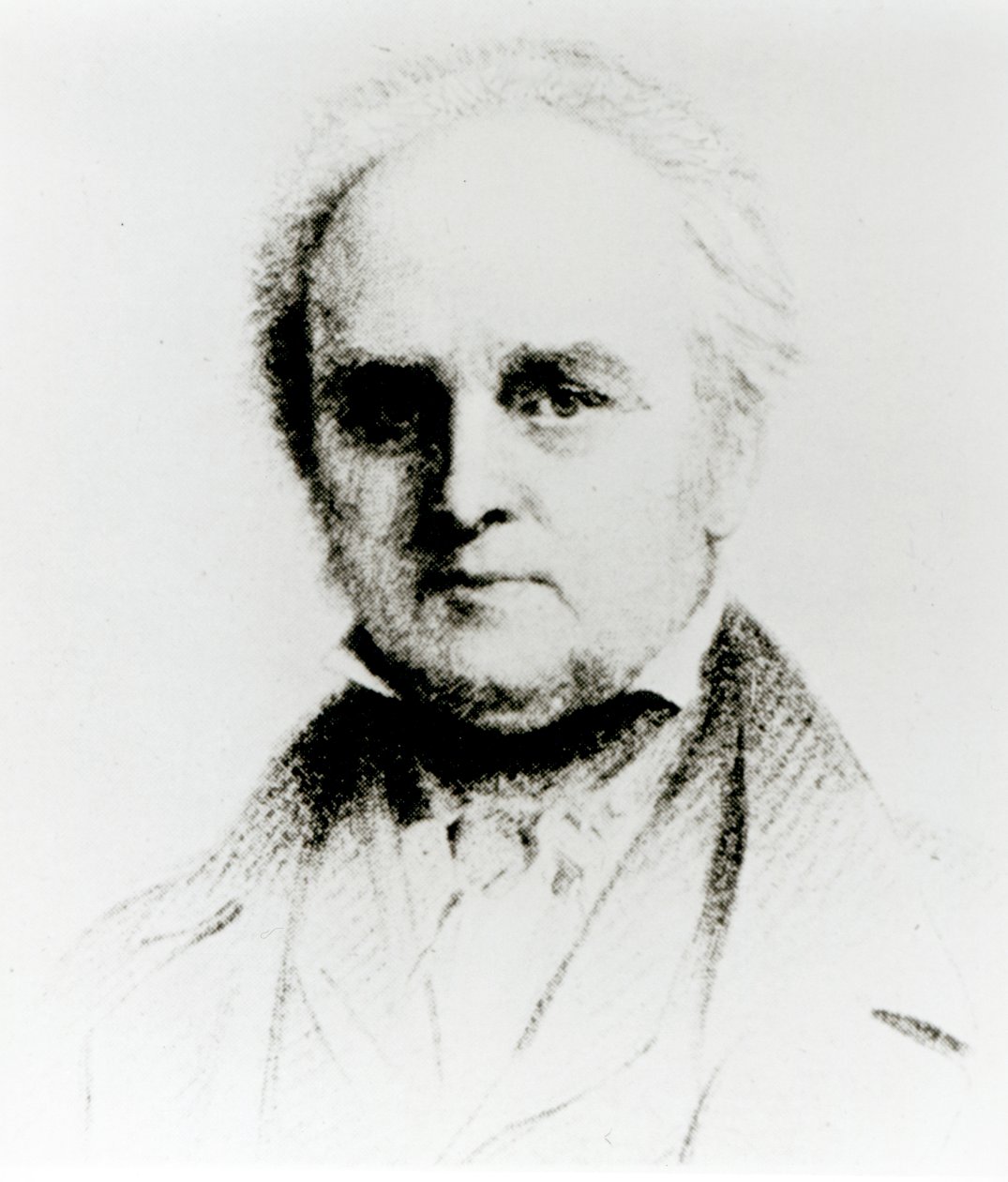 Walter Savage Landor的肖像（1775-1864） 作者 英语学校